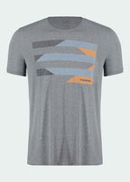 Herren Kurzarm-T-Shirt Thermodry Stripes