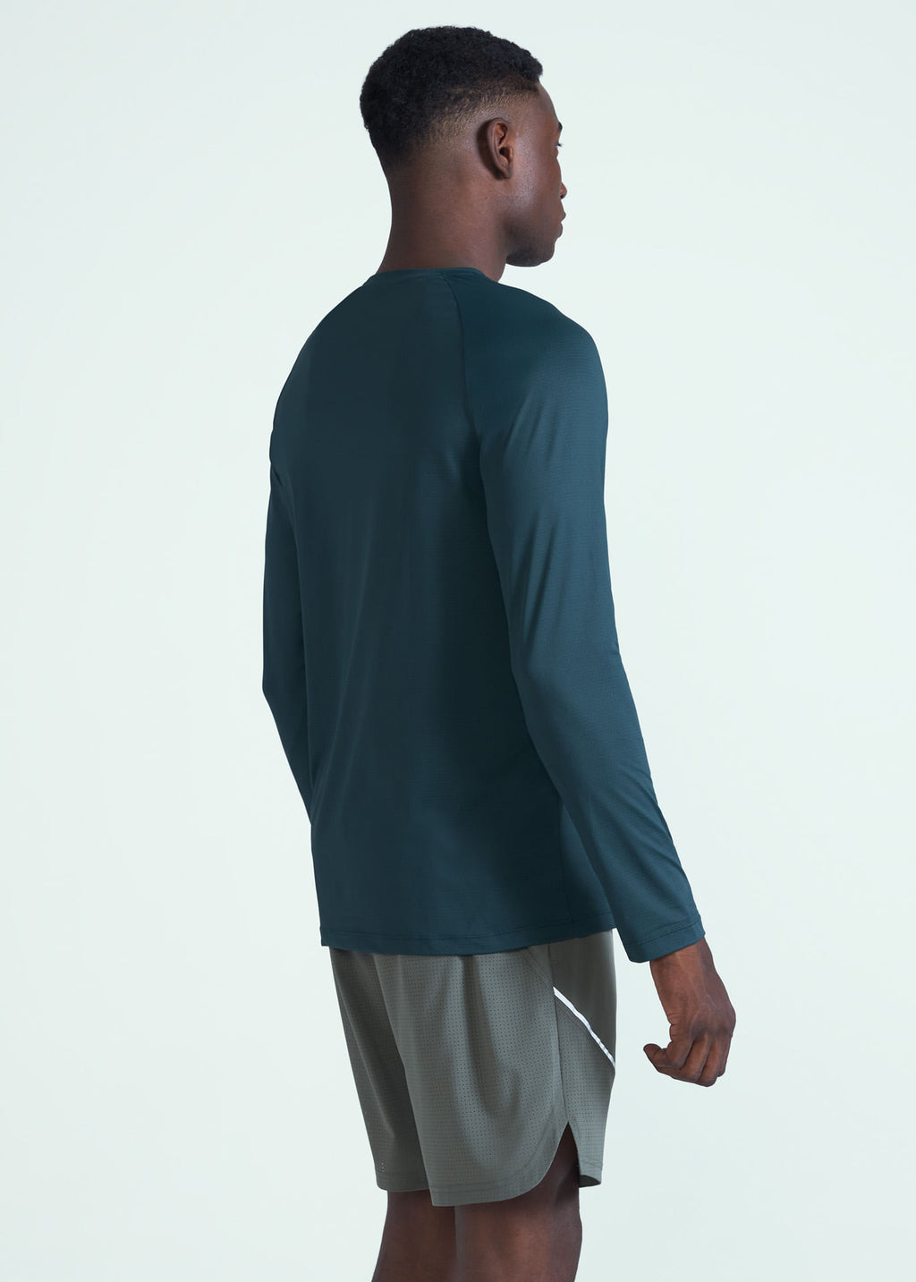 T-Shirt Homem Manga Longa Uv Mesh