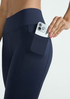 Pantalones legging de mujer con bolsillos