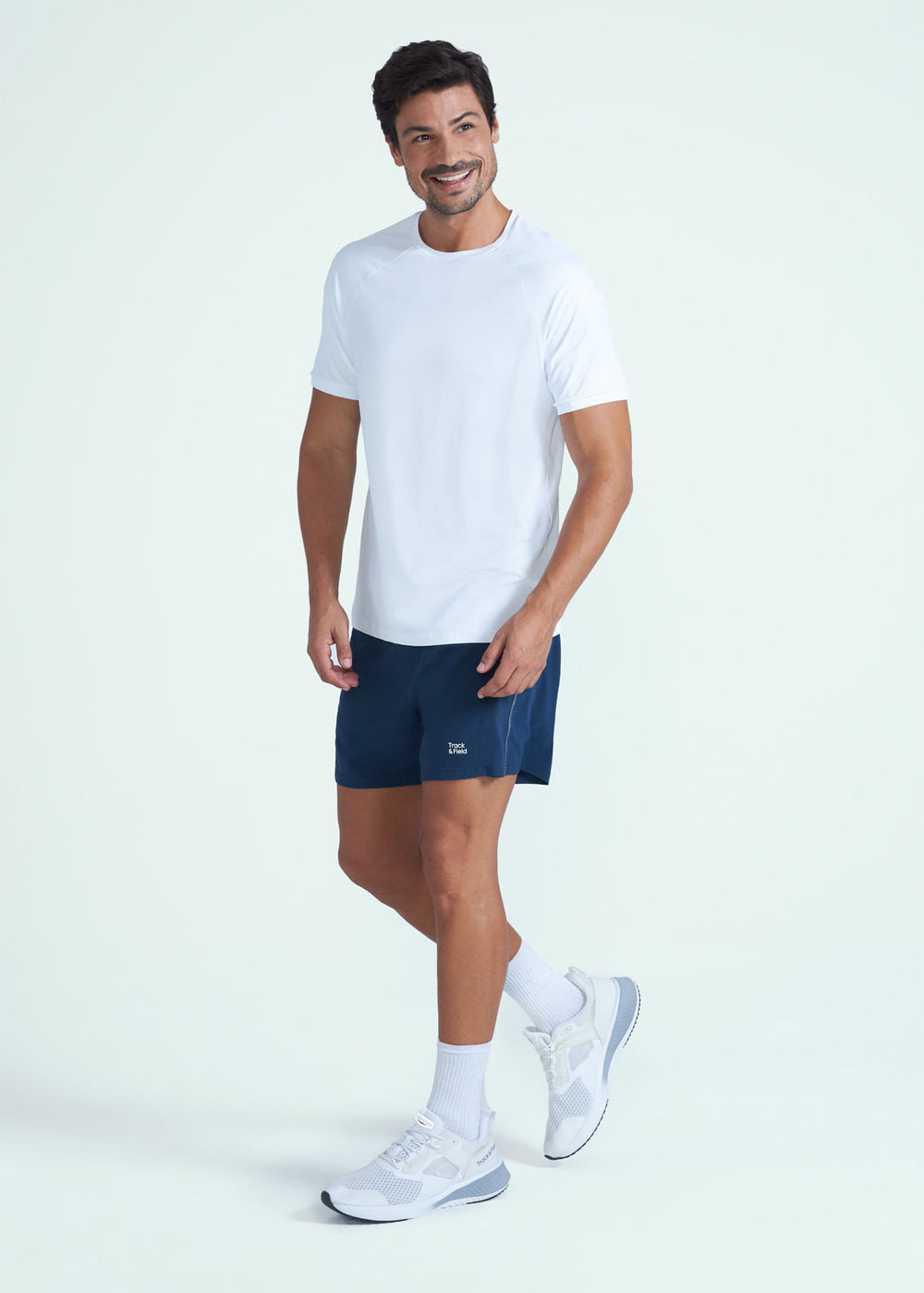 Kurzärmliges UV-Mesh-T-Shirt für Herren