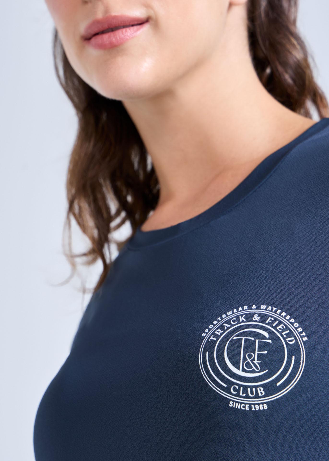 T-Shirt Mulher Manga Curta Thermodry Club