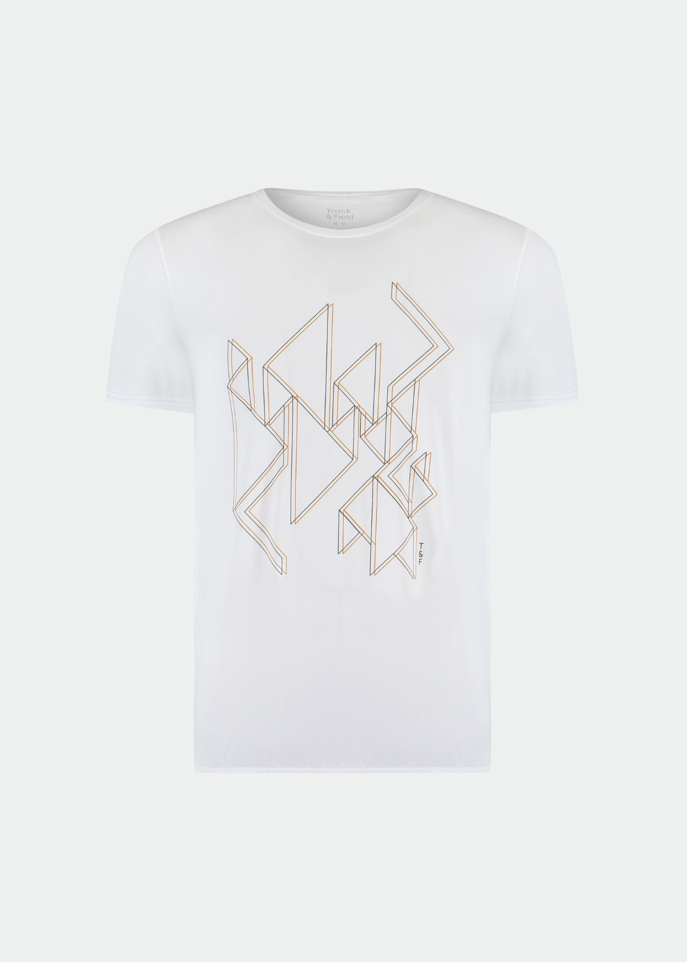 T-Shirt Homem Manga Curta Thermodry Triangles