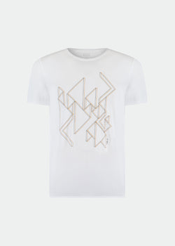 T-shirt à manches courtes pour hommes Thermodry Triangles
