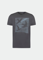 T-shirt à manches courtes pour hommes Thermodry Oiseaux