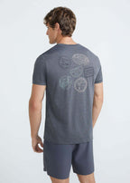 Camiseta de manga corta para hombre Thermodry Medallas