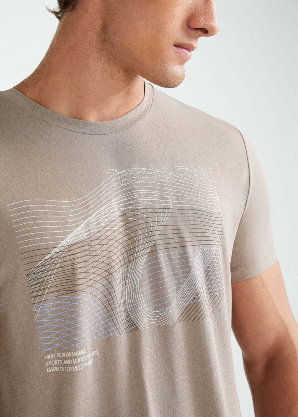 T-shirt Homem Manga Curta Thermodry Performance