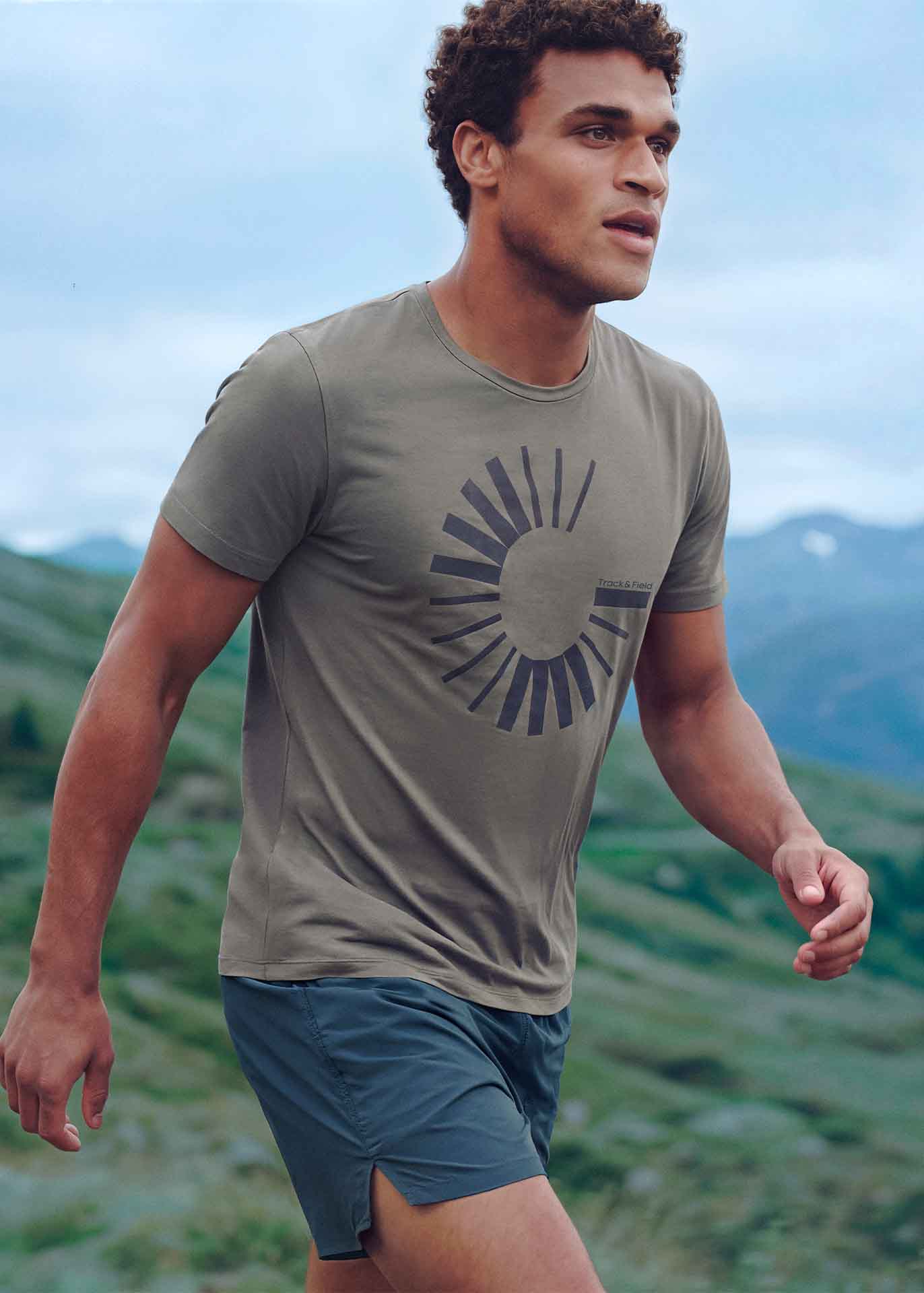 Men's Short Sleeve T-shirt Thermodry Ray