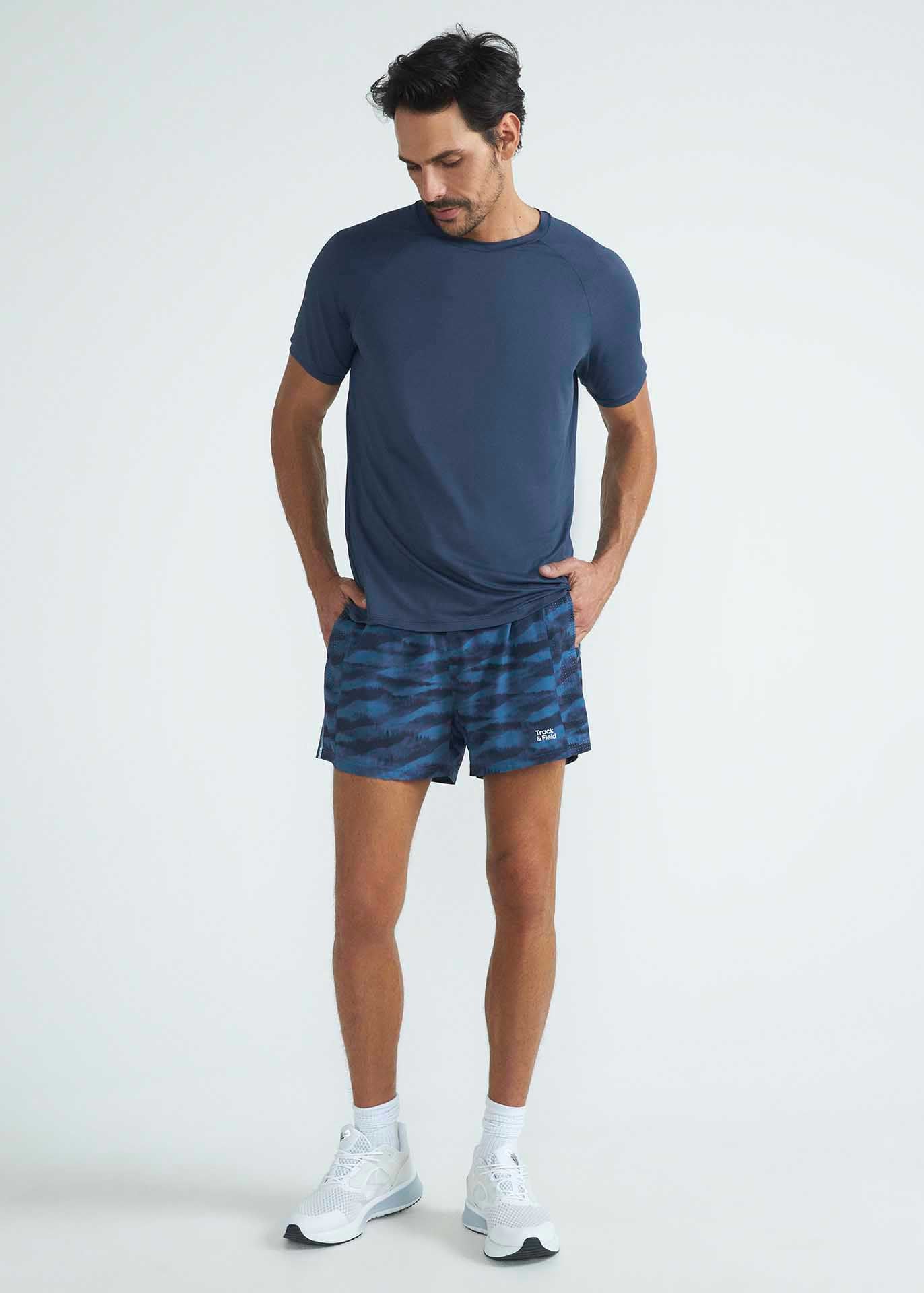 Men's Laser Print Short Shorts