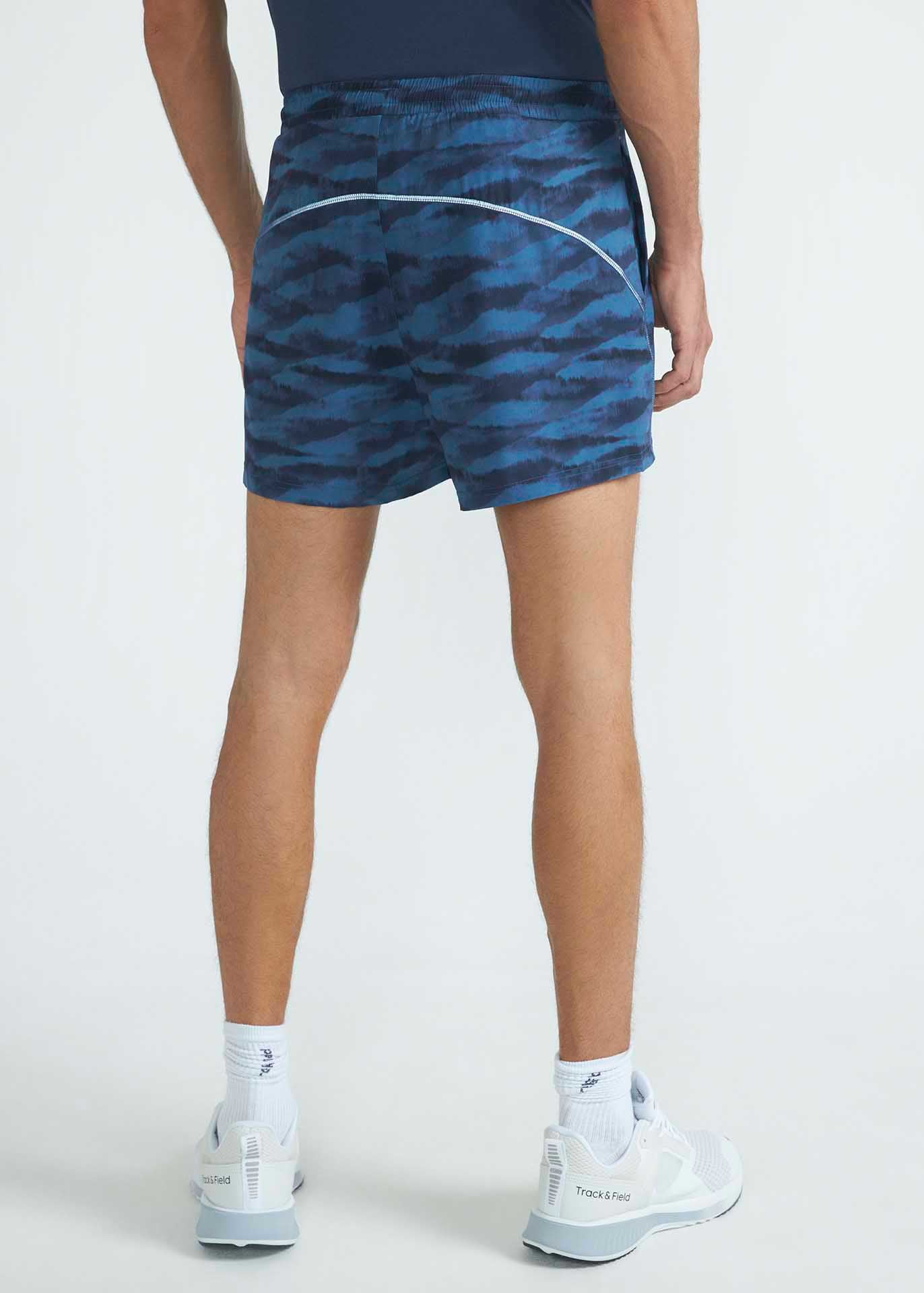 Men's Laser Print Short Shorts