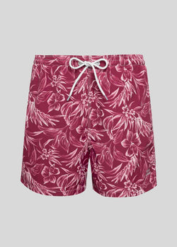 Mittelgroße bedruckte Strandshorts für Herren