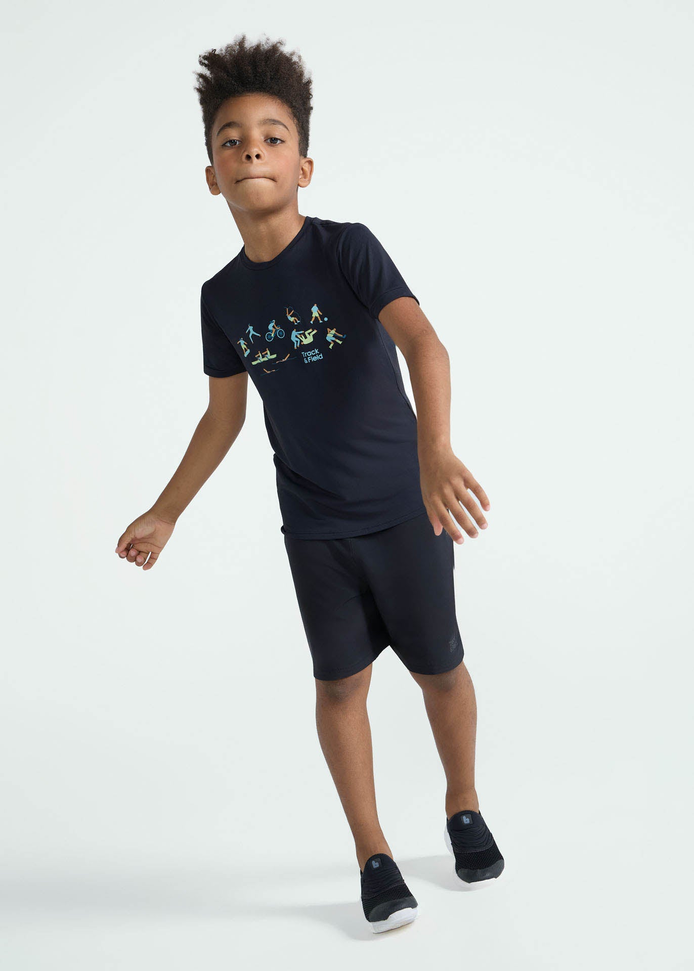 Children's Shorts Men's Long Cut Out