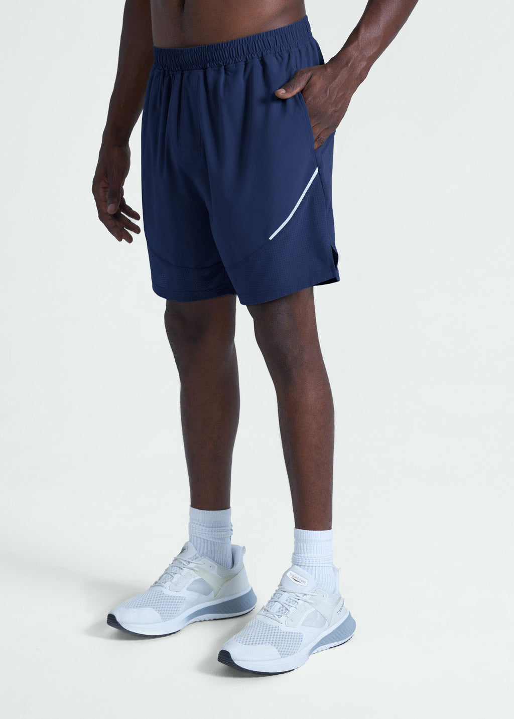 Pantalones cortos láser medianos para hombre