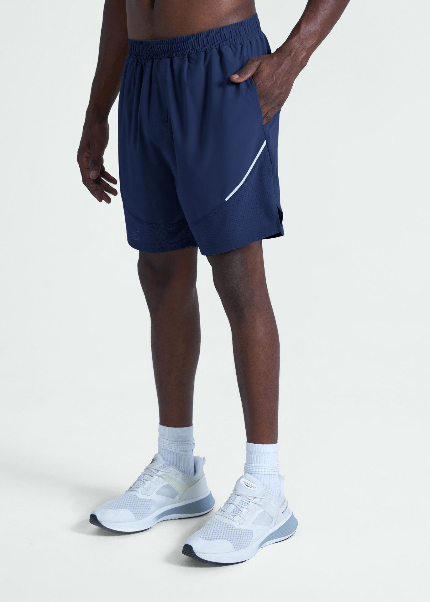 Pantalones cortos láser medianos para hombre