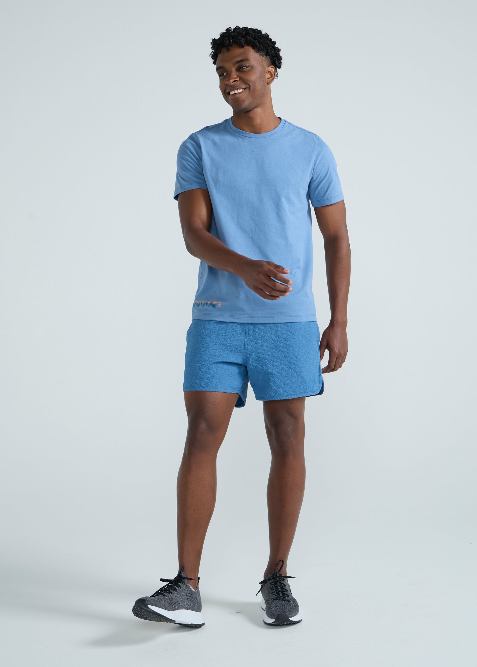 Kurze Textur-Shorts für Herren