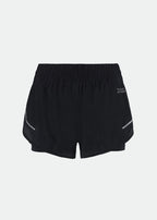 Pantalones cortos reflectantes láser para mujer