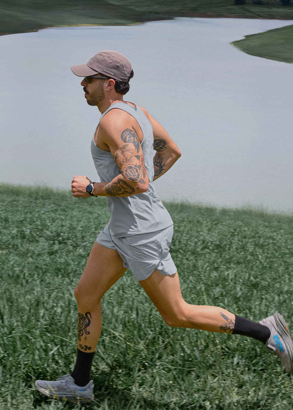 T-shirt sem manga Homem Thermodry Runner