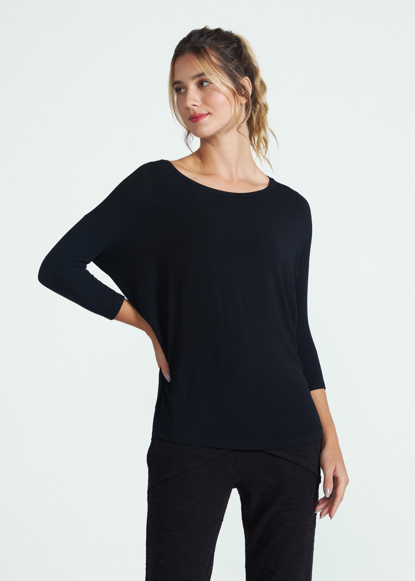 Women's Long Sleeve Bat T-shirt