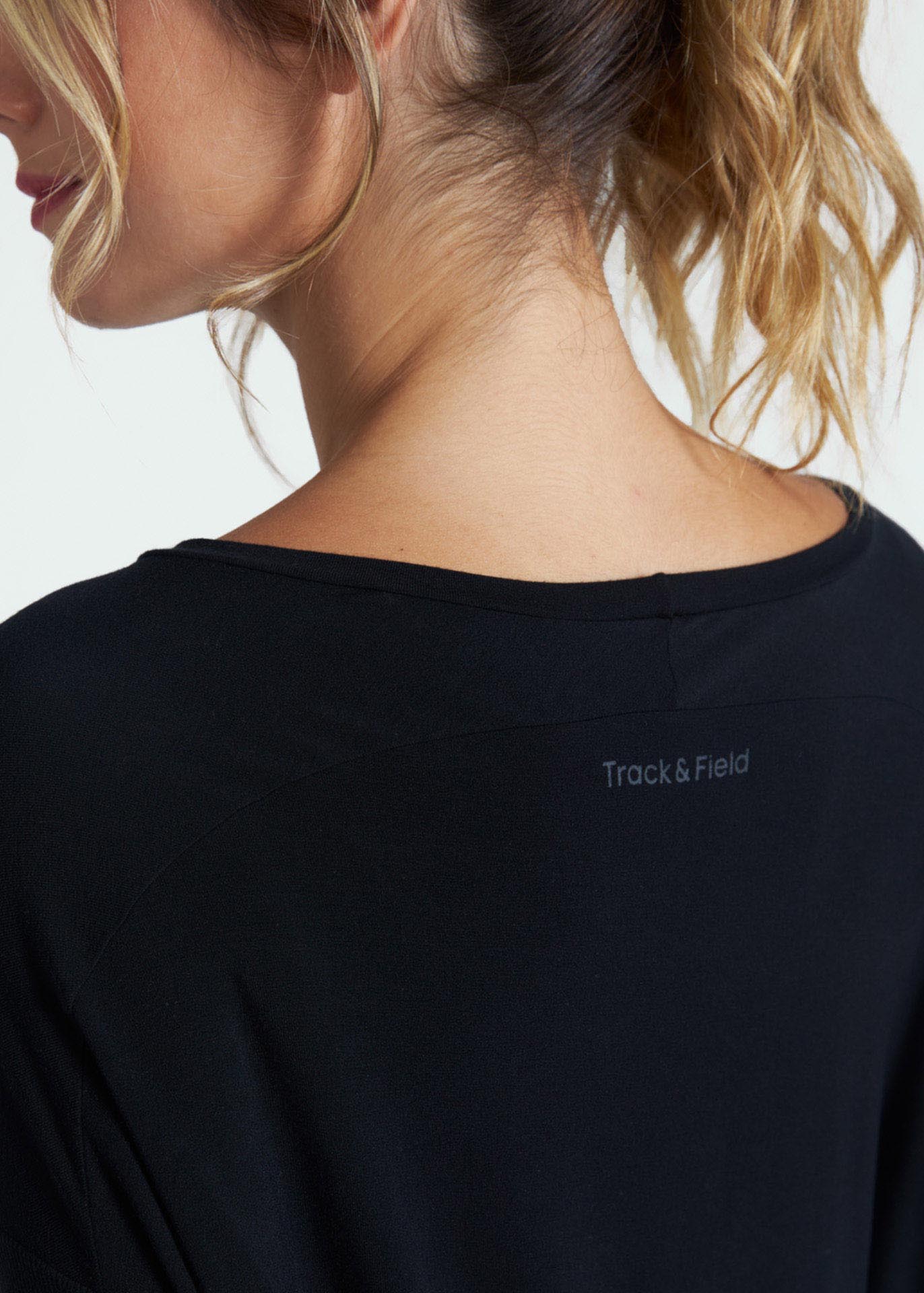 Camiseta de manga larga con diseño de murciélago para mujer