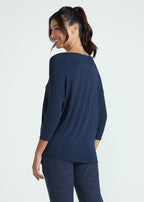 T-shirt chauve-souris à manches longues pour femmes