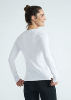 T-shirt Mulher Manga Longa Térmica