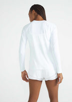 T-shirt en maille anti-UV à manches longues pour femmes