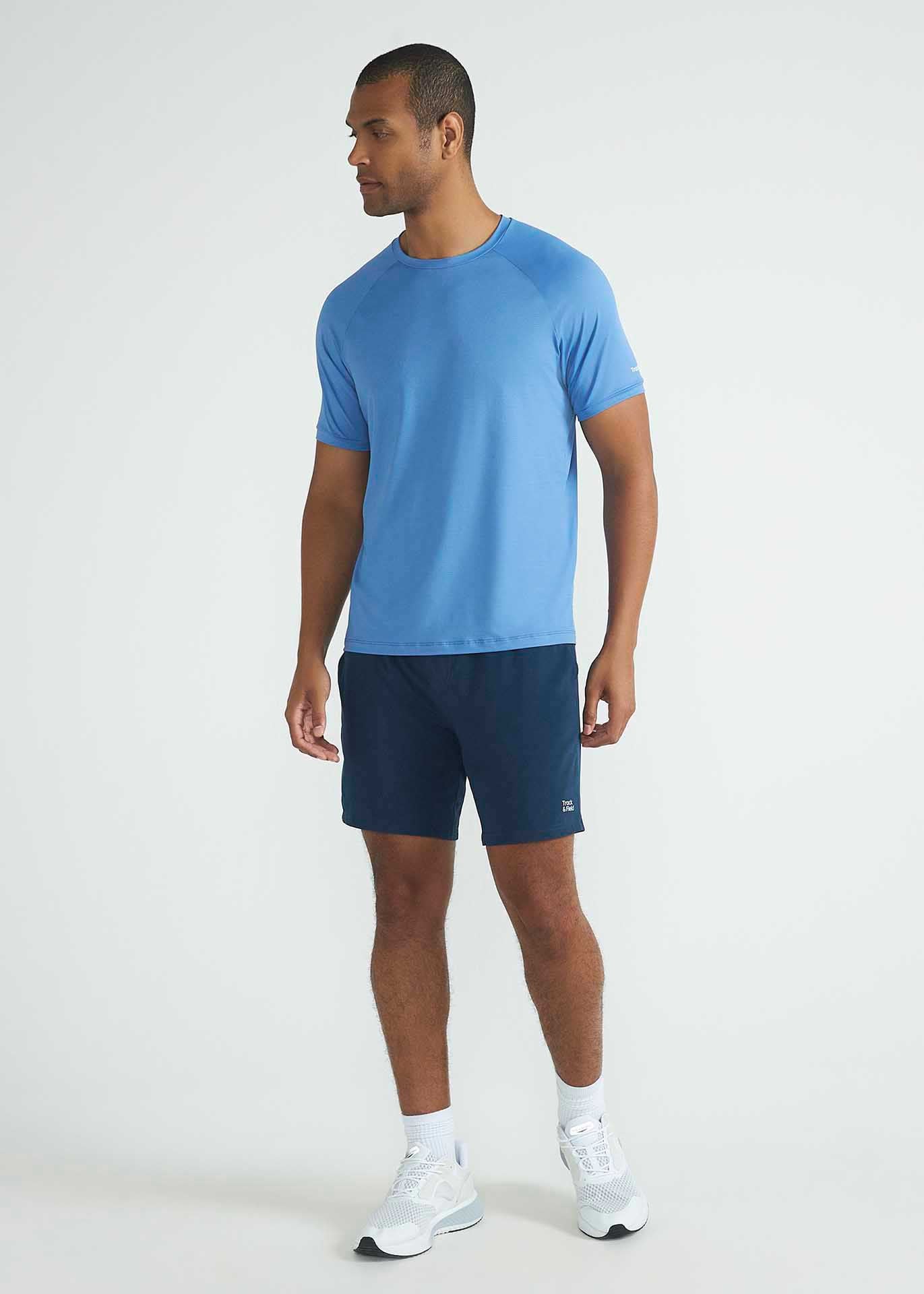 T-shirt en maille anti-UV à manches courtes pour hommes