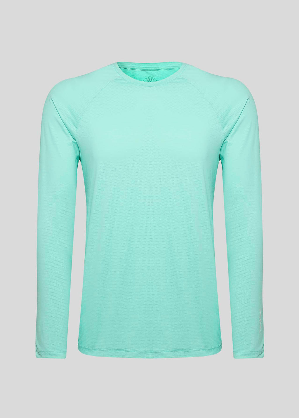 Langärmliges UV-Mesh-T-Shirt für Herren