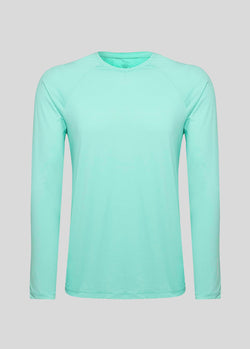Langärmliges UV-Mesh-T-Shirt für Herren