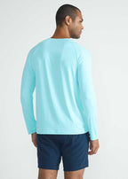 Langärmliges UV-Mesh-T-Shirt für Herren