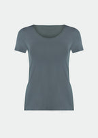 T-shirt Mulher Manga Curta Transpasse