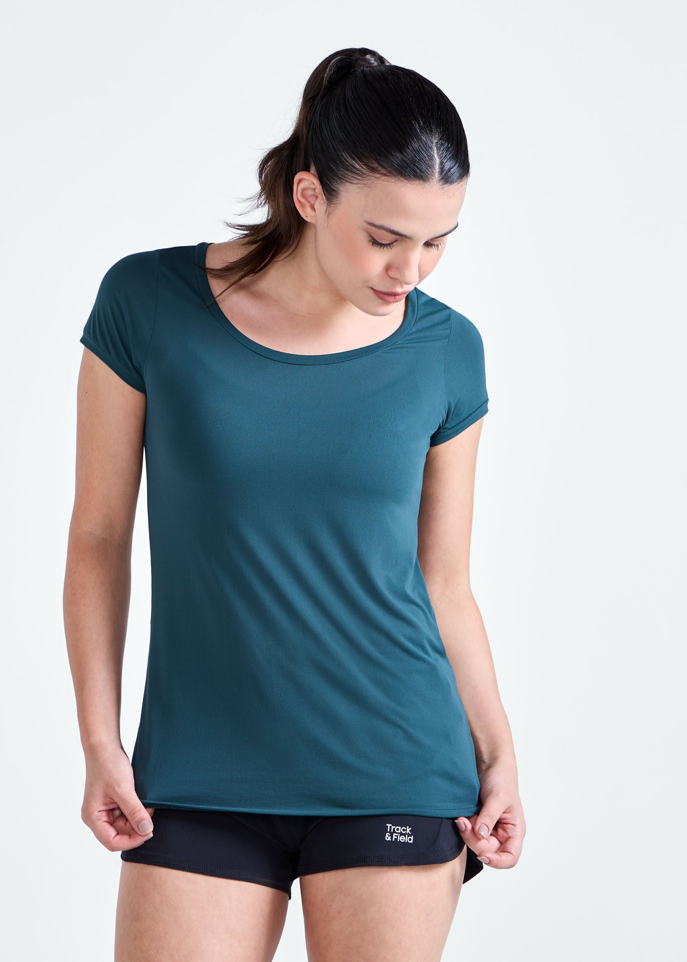 T-Shirt Mulher Manga Curta Thermodry U