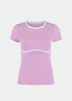 Aktives Kurzarm-T-Shirt für Damen