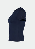 T-shirt à manches courtes en maille anti-UV pour femmes