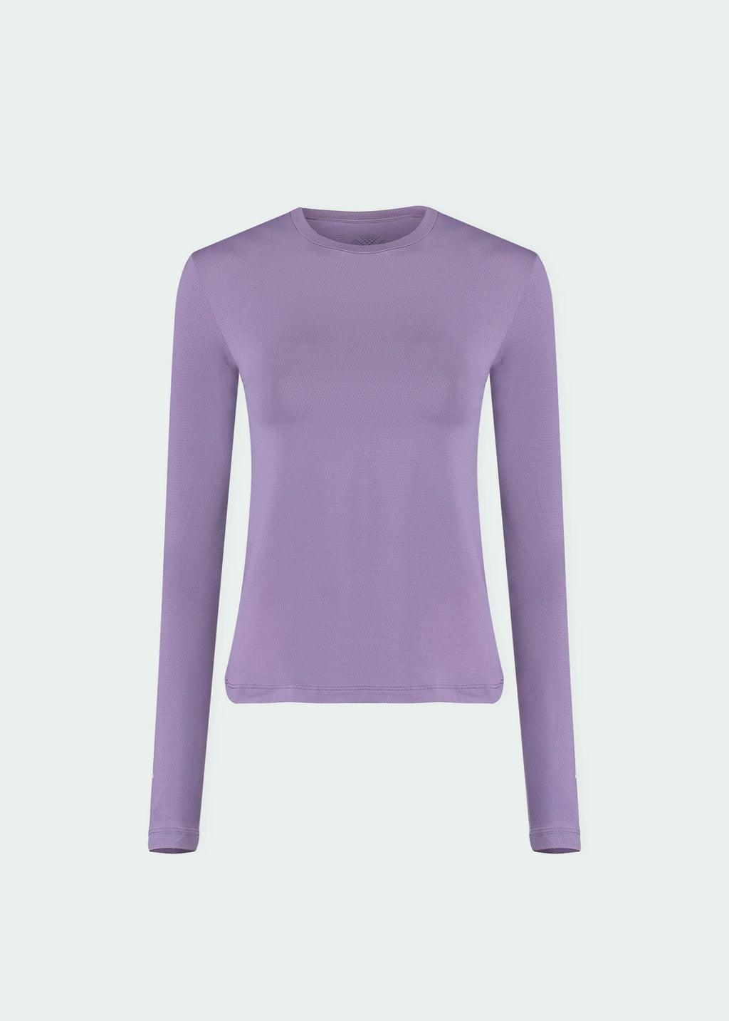 Camiseta de manga larga de malla UV para mujer