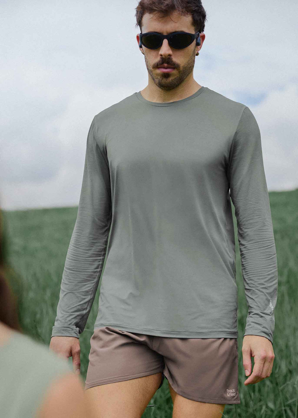 T-Shirt Homem Manga Longa Uv Mesh
