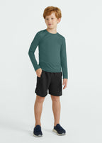 T-shirt Menino Infantil Manga Longa Uv Mesh