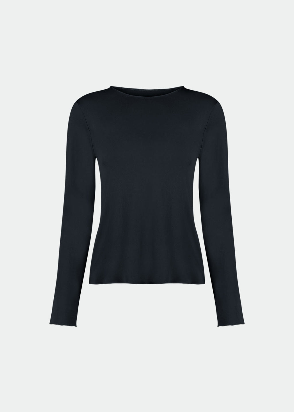 T-shirt Mulher Manga Longa Overlocada