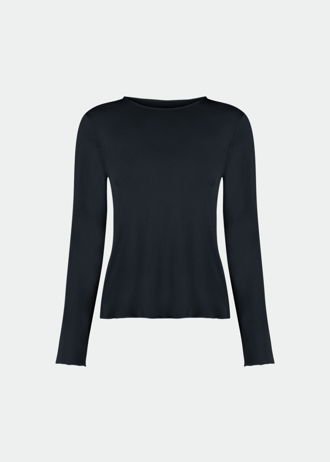 T-shirt Mulher Manga Longa Overlocada