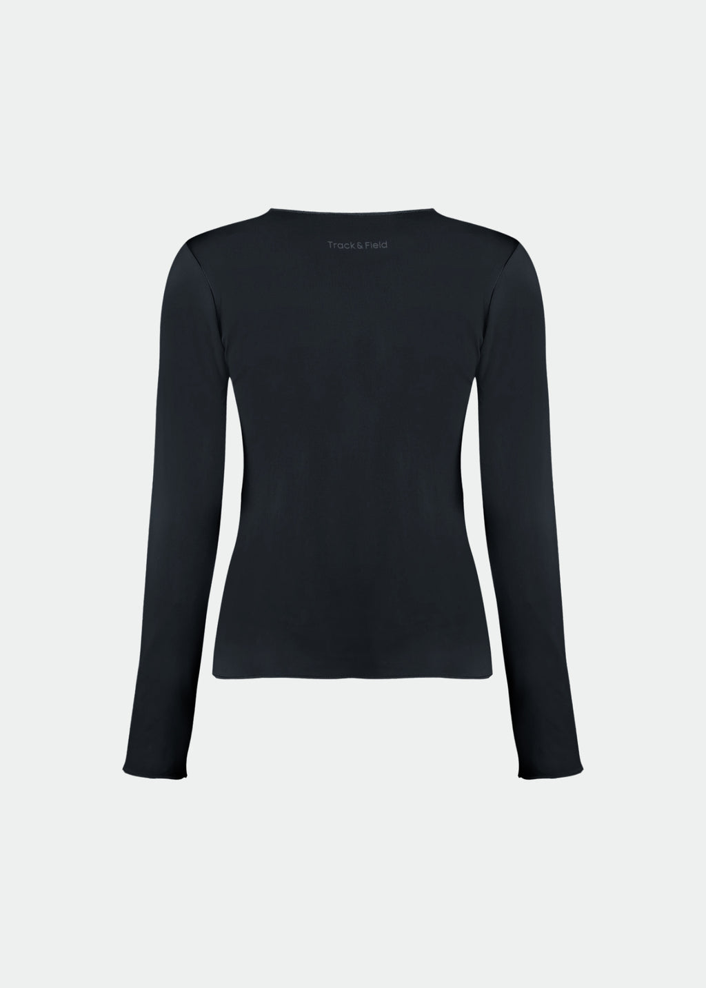 T-shirt Mulher Manga Longa Overlocada