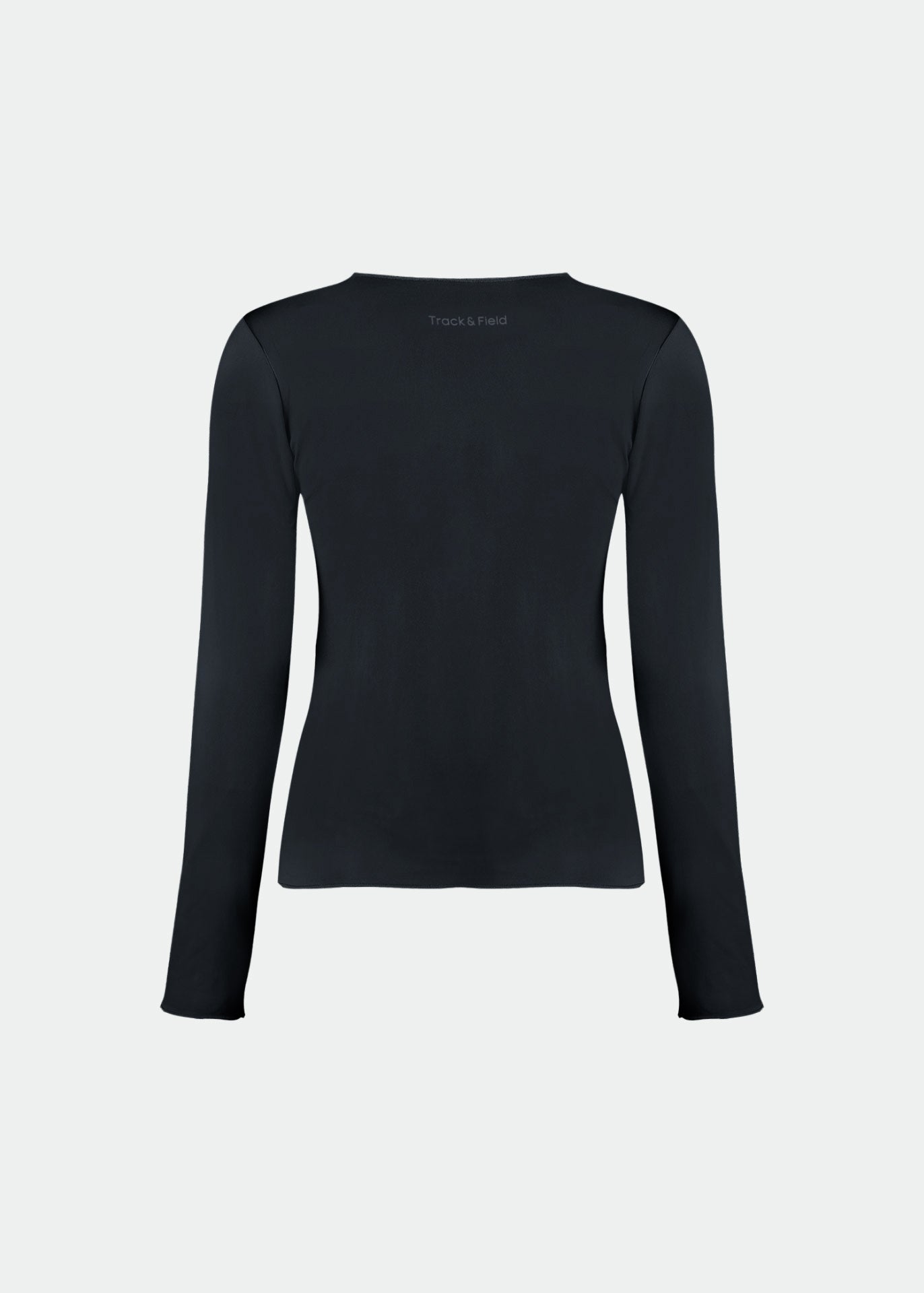 T-shirt Mulher Manga Longa Overlocada