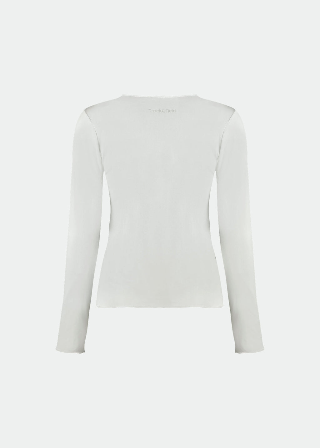 T-shirt Mulher Manga Longa Overlocada