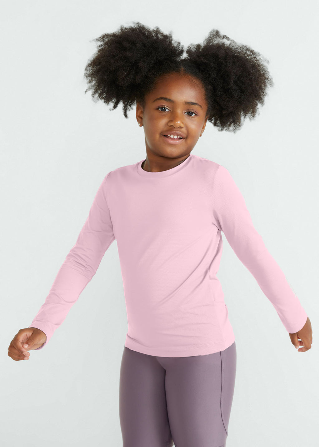 T-shirt Infantil Manga Longa Uv Mesh