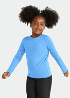 T-shirt Infantil Manga Longa Uv Mesh