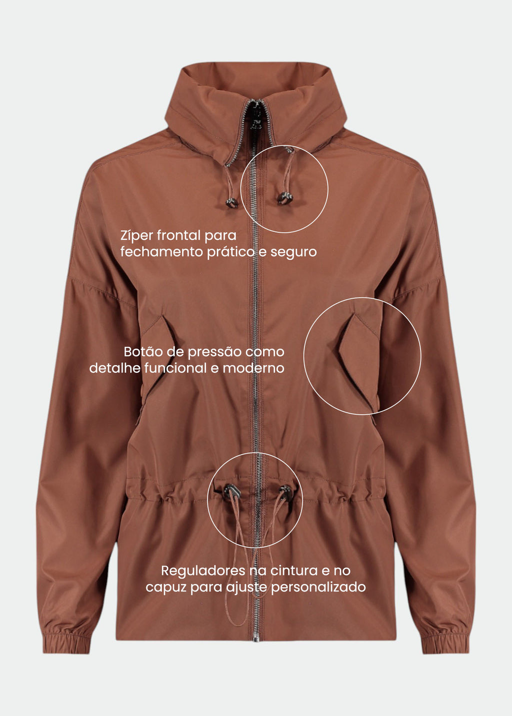 Parka para mujer