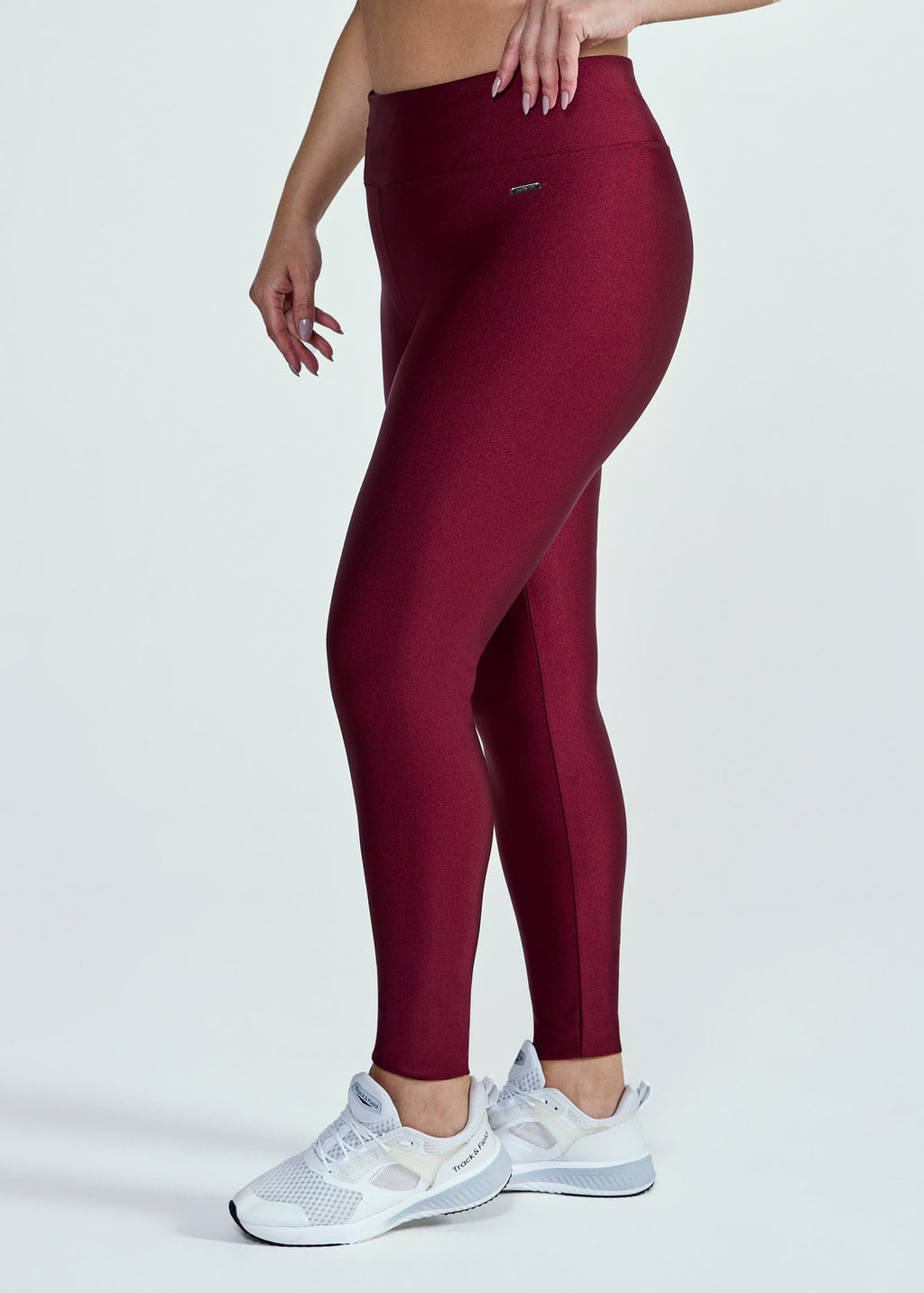 Basic-Glitzer-Leggings für Damen