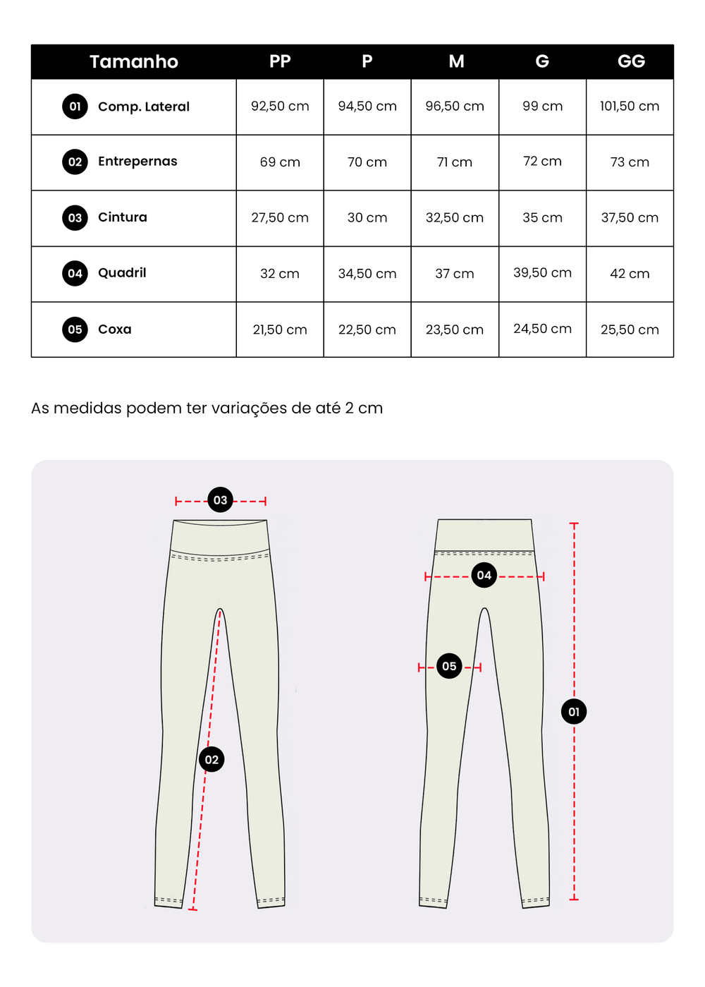 Calça Legging Mulher Básica Brilho
