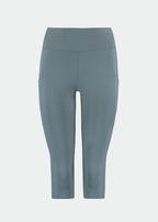 Damen-Leggings mit 3/4 Taschen