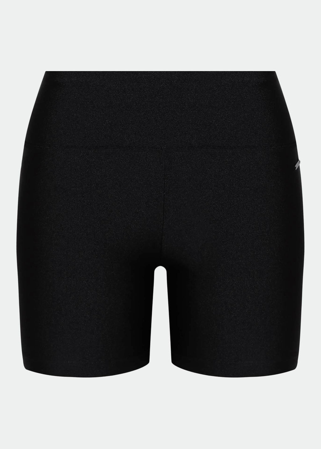 Pantalones cortos ajustados con purpurina para mujer