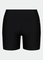 Pantalones cortos ajustados con purpurina para mujer