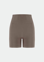 Women's Slim Skin Soft Rib Shorts